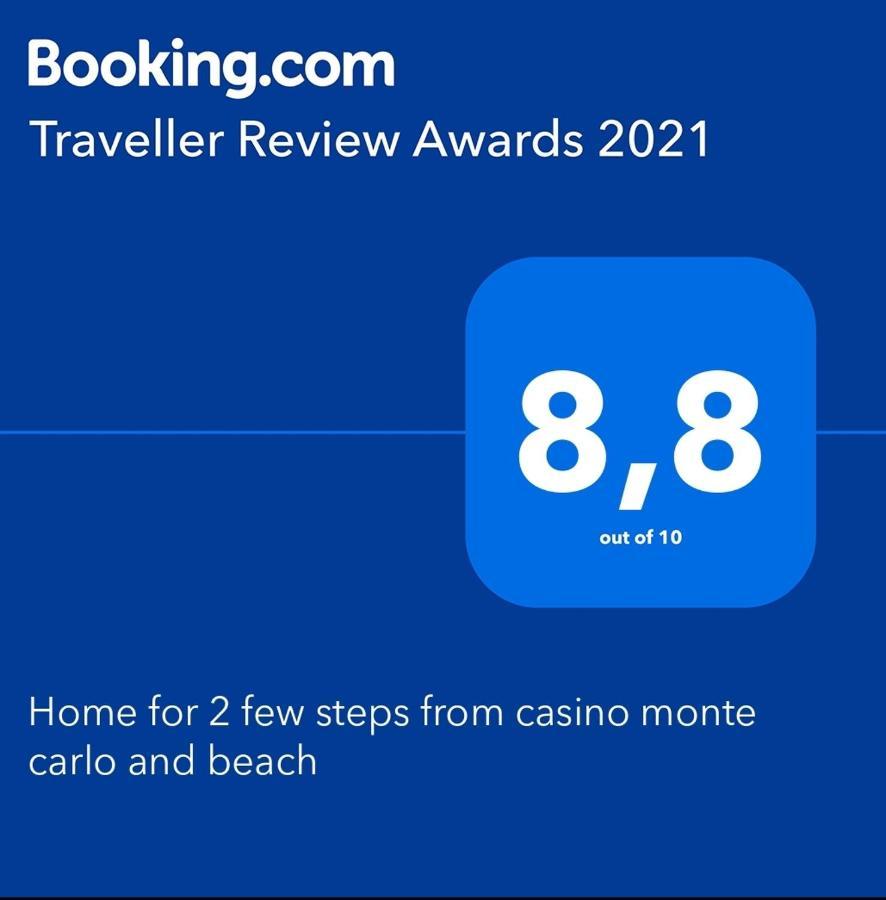 Home For 2 Few Steps From Casino Monte Carlo And Beach Beausoleil Exteriér fotografie